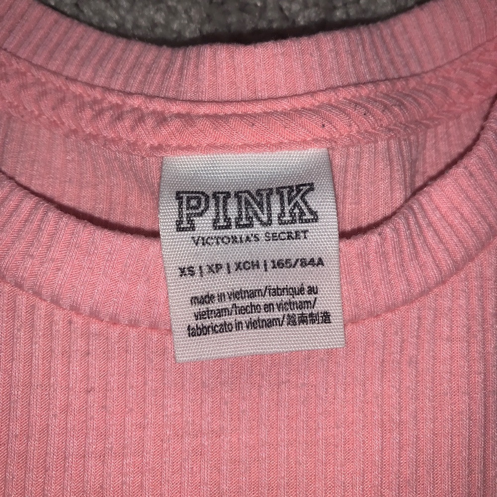 VS PINK ribbed t-shirt - Picture 2 of 4